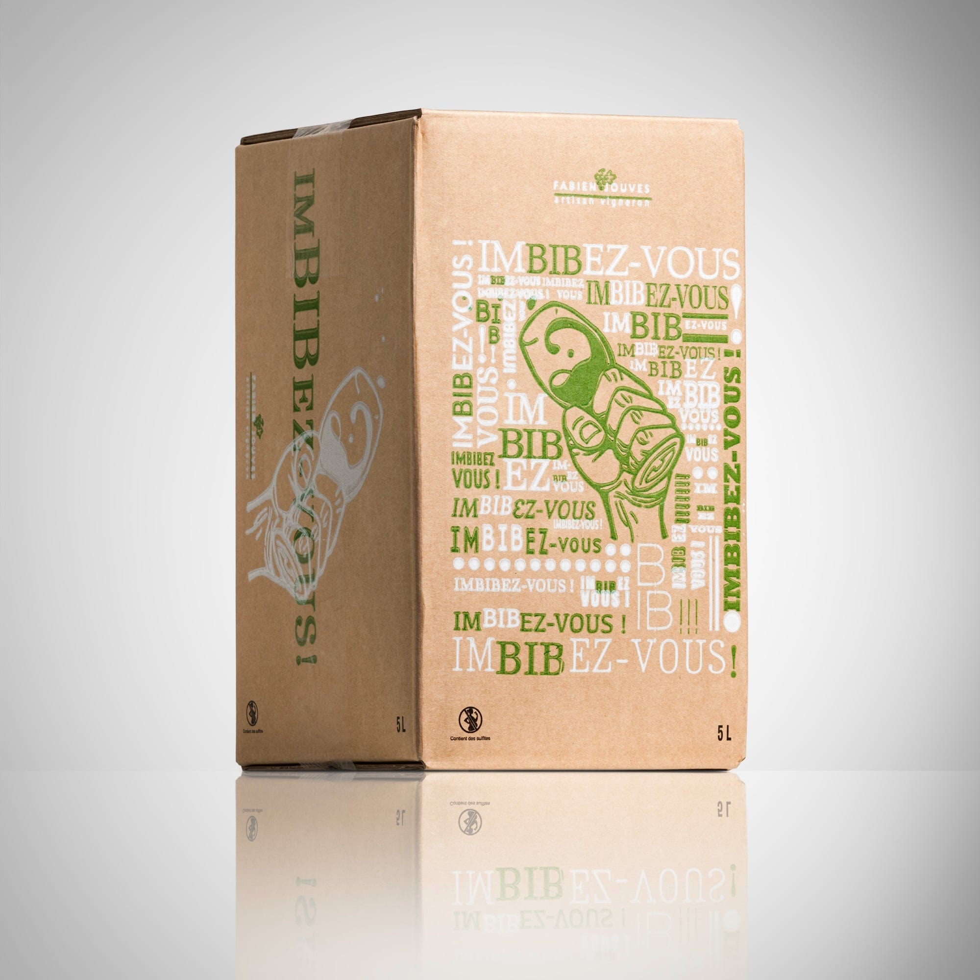 Mas Del Périé - Fabien Jouves - Let it BIB - vin nature - Cahors - bib bio - cubi bio blanc - 1