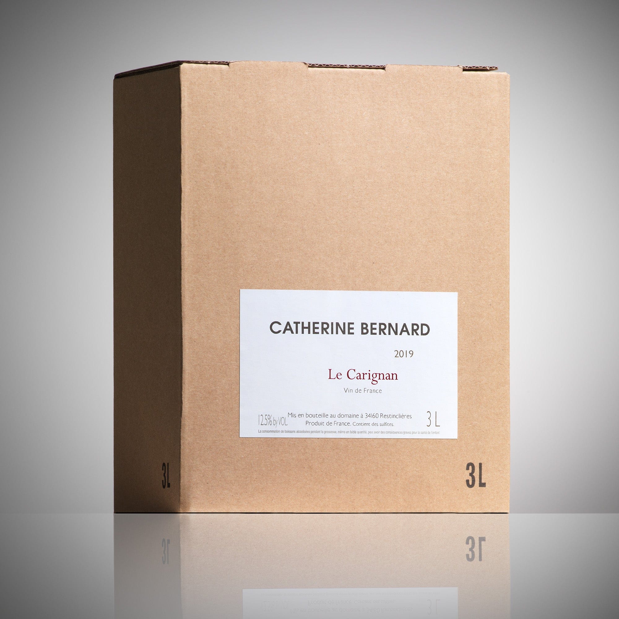 catherine bernard - carignan - 2019 - cubi bio - bib bio - vin bio nature - 2