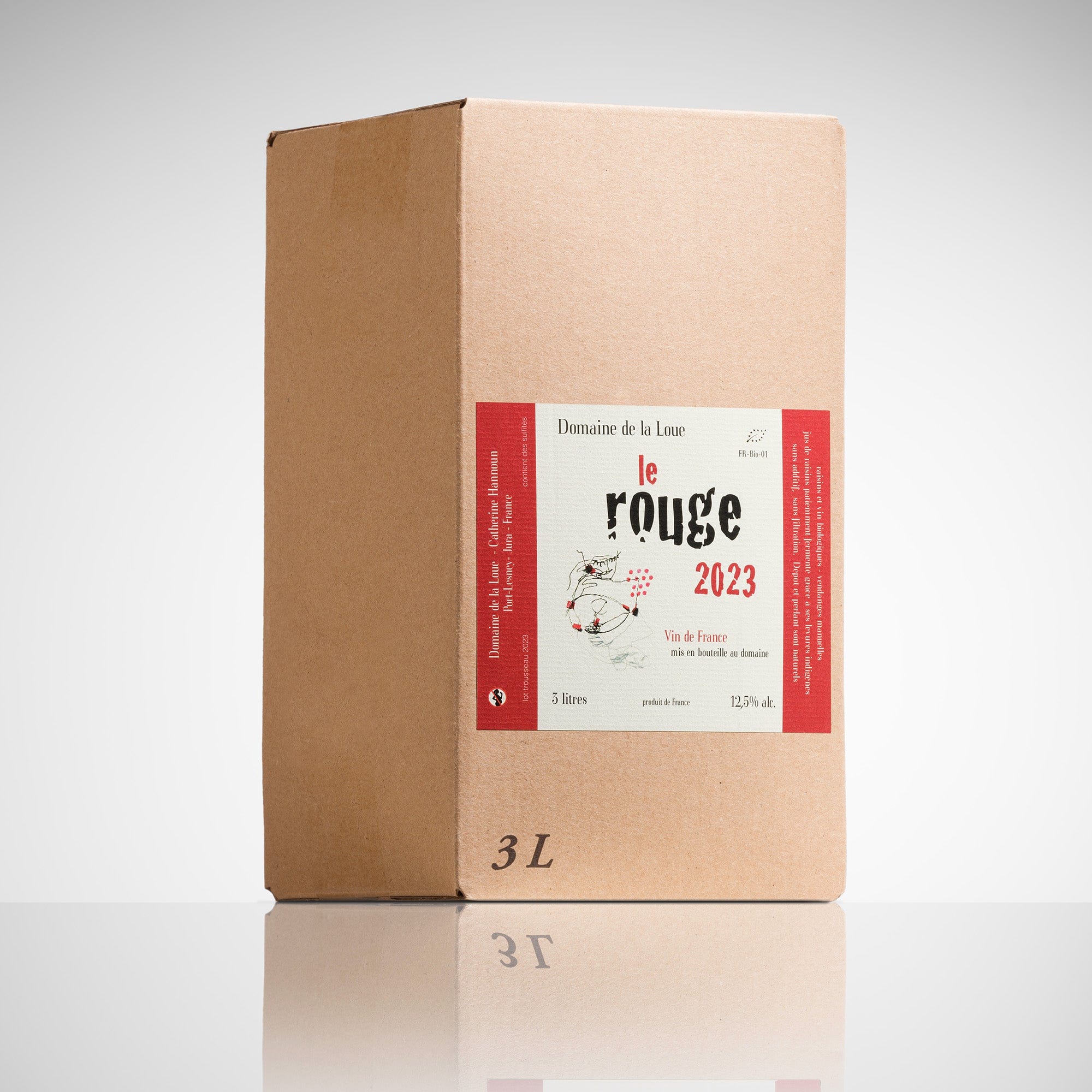 Le Rouge (trousseau) 2023 (Vin de France)