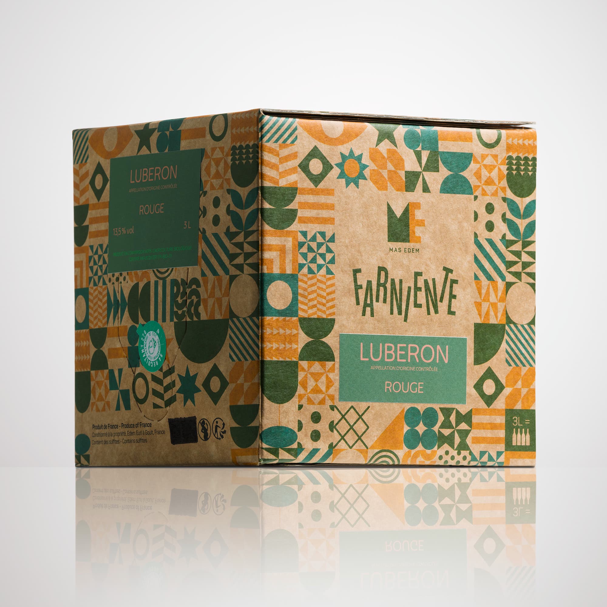 mas edem - farniente - rouge - cubi bio - bib bio - vin nature - let it bib - luberon - 1