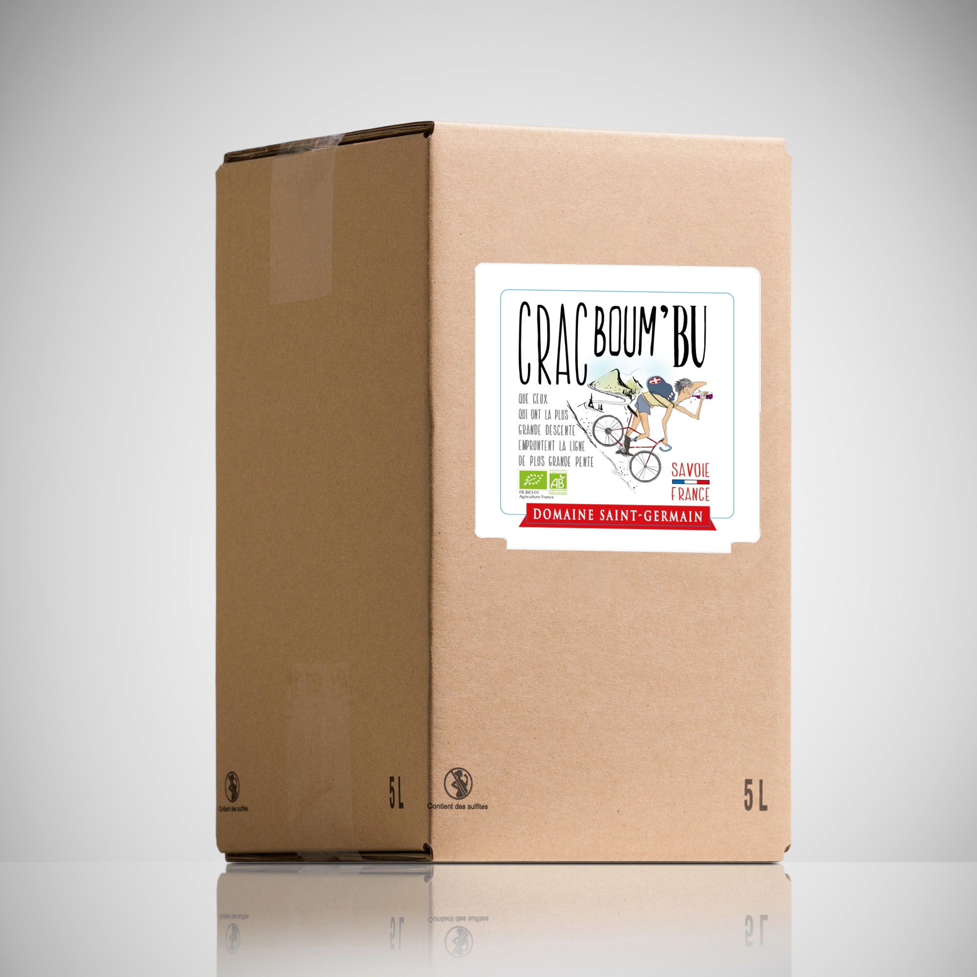 Crac Boum’Bu rouge (AOC Savoie) • 5 litres
