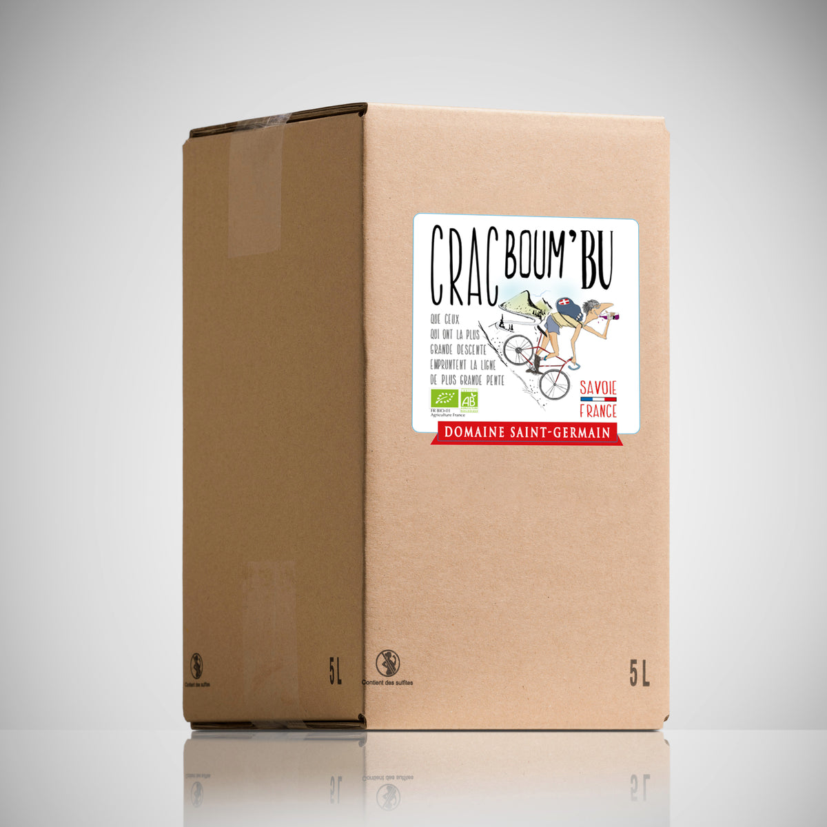 Crac Boum’Bu rouge (AOC Savoie) • 5 litres