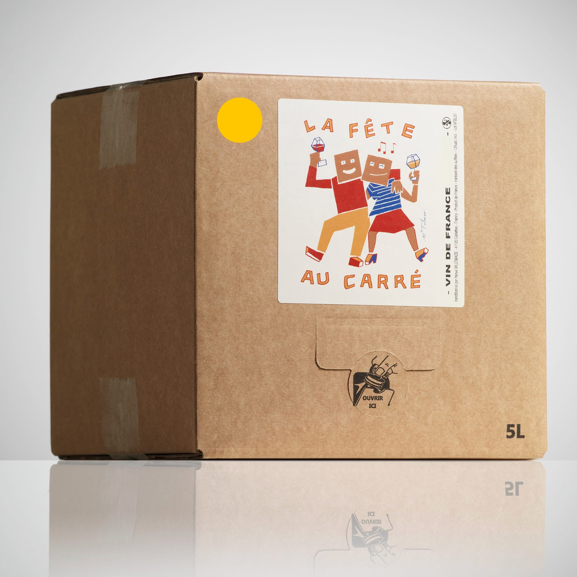 La Fête au carré (blanc) 2025 (Vin de France)